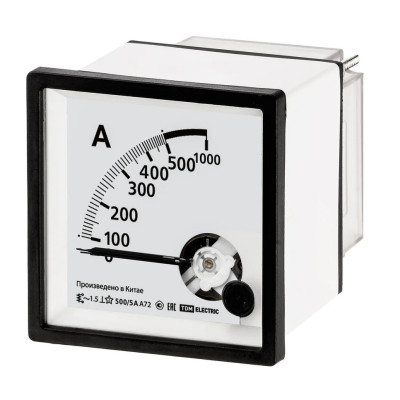Амперметр TDM А72 500А/5А-1,5