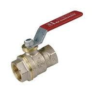 Шаровой латунный кран ВР-ВР полнопроходной, ручка-рычаг, Ду65 Ру28, Giacomini DADO R910