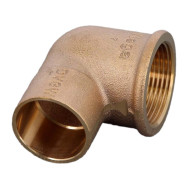 VIEGA Уголок под пайку медь с внутренней резьбой 35 х 1 1/4", модель 94090G