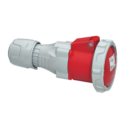 Розетка мобильная Legrand Tempra Pro с заземлением, 380В, IP67, красный