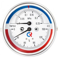 Термоманометр Росма ТМТБ-31Т.2 (0-150С)(0-1,6MPa) G1/2 2,5