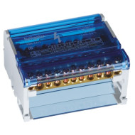 Шина нулевая Navigator на DIN-рейку в корпусе 4х11групп