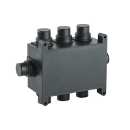 Коробка распаячная 118х76х60мм для монолитного строительства черная IEK UKM10-118-076-060-O-K02