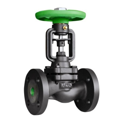 Вентиль запорный с сильфонным уплотнением АСТА В323 DN50 PN16