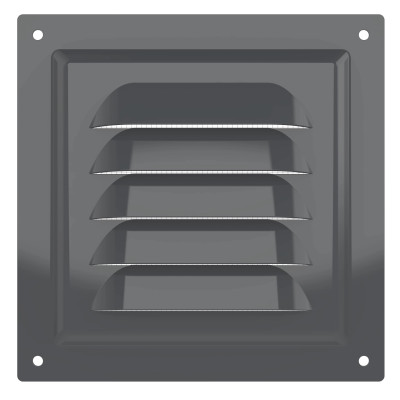 Решетка ERA 1212МЭ, металл, серая