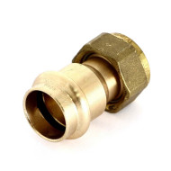 Американка 28-3/4" Viega Sanpress, 2262, пресс-резьба, вн., бронза