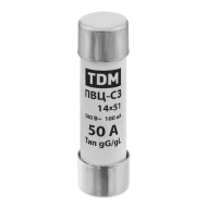 Плавкая вставка TDM ПВЦ-С3 14х51 50А