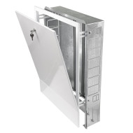 Шкаф коллекторный WAAG SRV 3, встроенный, (670-760x744x125-195), 8-10 вых.