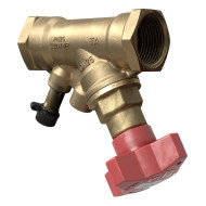 Клапан запорный с измерительными ниппелями STS внутренняя резьба DN 25 Kvs = 9.8 м3/ч