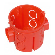 Коробка установочная углубленная безгалогенная Промрукав (HF) 68х62