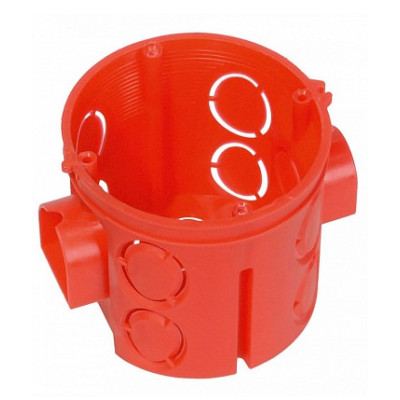 Коробка установочная углубленная безгалогенная Промрукав (HF) 68х62