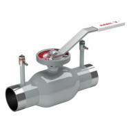 Регулирующий нержавеющий шаровой кран NAVAL NAVALTRIM сварка DN 80, PN 25