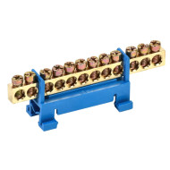 IEK YNN10-69-12P-K07 Шина нулевая на DIN-изол. "Стойка" ШНИ 6х9-12-С-С