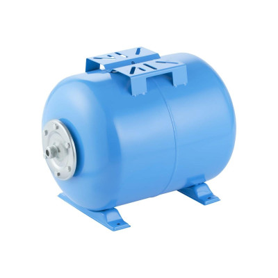 Гидроаккумулятор горизонтальный синий Pumpman 24 л