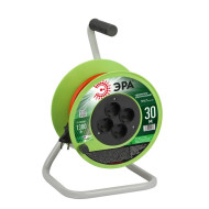 Удлинитель на катушке Эра 4х30м без заземления RP-4-2x0.75-30m ПВС 2х0.75