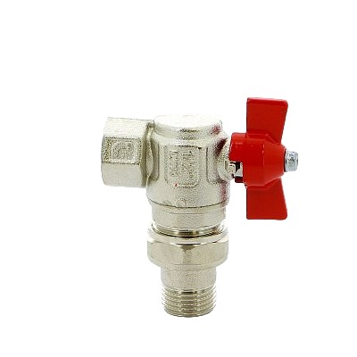 Кран Itap НВ 1/2' угловой бабочка IDEAL с разъемным соединением