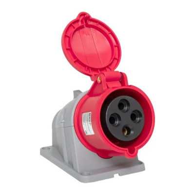 Розетка стационарная наружная EKF 124 3Р+РЕ 32А 380В IP44 PROxima ps-124-32-380-PRO