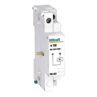 Расцепитель минимального напряжения Dekraft РМ-401 400В