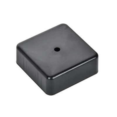 Коробка IEK КМ расп. о/п 75х75х28мм черная