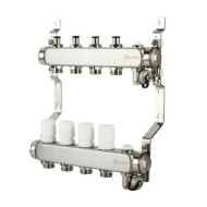 Группа коллекторная Aquasfera нерж расход 1" м/м 10в 3/4" ЕК н/р в/к 9501-09