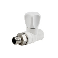 Вентиль для радиатора прямой КОНТУР PP-R D25-3/4 н/р