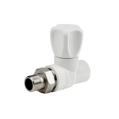 Вентиль для радиатора прямой КОНТУР PP-R D25-3/4 н/р