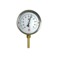 Биметаллический термометр BD ТБ100Р/64 (-30-70С) G1/2 1,5 рос