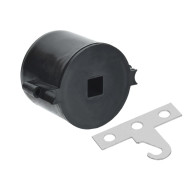 Коробка потолоточная Л253М У3 D=75х62мм монолит. стр. IEK