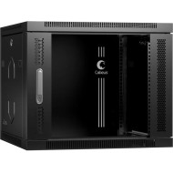 Шкаф телекоммуникационный настенный 19" 9U Cabeus SH-05F-9U60/60-BK