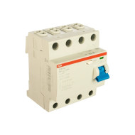Выключатель дифференциального тока 4-модульный ABB F204 AC-25/0,1