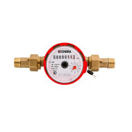 Счётчик учёта горячей воды ENBRA EV-AM1i L110 D15 B, с импульсным выходом, со сгонами