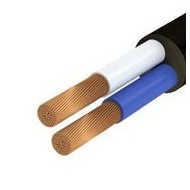 Провод бытовой ПВС 2х2,5 черный ГОСТ (бухта 100) (кратно 100)