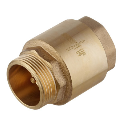 Клапан обратный пружинный Belamos FV-D НР Ду25 латунь муфтовый