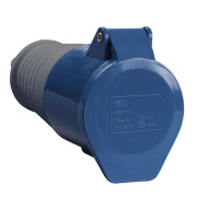 Розетка кабельная IEK ССИ-213 16А 220В 2P+PЕ IP44