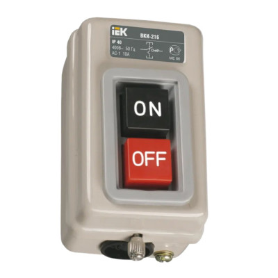 IEK KVK10-06-3 Выключатель ВКИ-211 6А 230/400В IP40