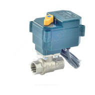 Кран шаровой 3/4", PN40, Neptun Bugatti Pro, электропривод 12В