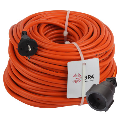 Удлинитель-шнур ЭРА 16А IP20 UPx-1-2х1.5-50m