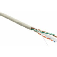 Кабель витая пара Hyperline UUTP4-C5E-S24-IN-LSZH-WH-100 (100 м) неэкран. U/UTP, категория 5e, 4 пары (24 AWG), одножильный (solid), LSZH, нг(А)-HF, -20°C – +75°C, белый