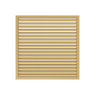 Решетка радиаторная ERA П6060Р, бежевая