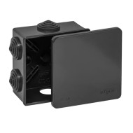 Коробка распределительная Ruvinil ОП 85х85х40мм УХЛ1 IP54 черный