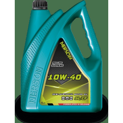 Моторное масло NERSON OIL Red Line Supreme semi-synthetic SL/CF 10W-40 4л