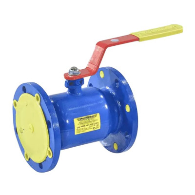 Кран цельносварной фланцевый МАРШАЛЛ DN150/125 PN16 11с67п 2ЦФ.00.1.016.150/125 ст.20 Н/П