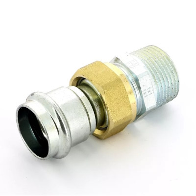 Американка 22-3/4" Viega Prestabo, 1165, пресс-резьба, нар., сталь оцинкованная