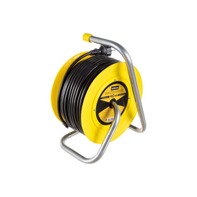 Удлинитель силовой на катушке Inforce К4-Е-40 ПВС 3x1.5 40м 16А 4 розетки