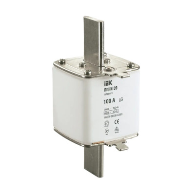 IEK DPP50-100 Вставка плавкая ППНИ-39 100А габарит 3