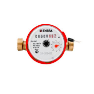 Счётчик учёта горячей воды ENBRA EV-AM1i L110 D15 B, с импульсным выходом, без сгонов