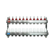 Группа коллекторов "ViEiR" с расход 11-вых нерж без кранов1"x3/4"