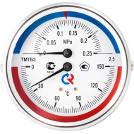 Термоманометр Росма ТМТБ-31Т.1 (0-120С) (0-2,5MPa) G1/2 2,5