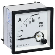 Амперметр IEK Э47 72х72мм 10А кл. точн. 1.5 IPA10-6-0010-E