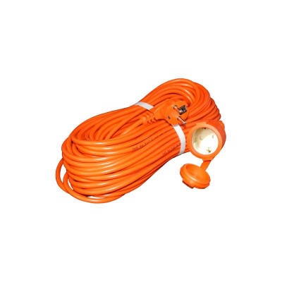 Удлинитель 1х50м с заземл. 10А IP54 УШ-10 ПВС 3х0.75 розетки с защ. крышкой UNIVersal 9632013